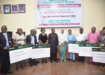 FG FLAGS OFF TERTIARY INSTITUTIONS STAFF SUPPORT FUND IN FUTA