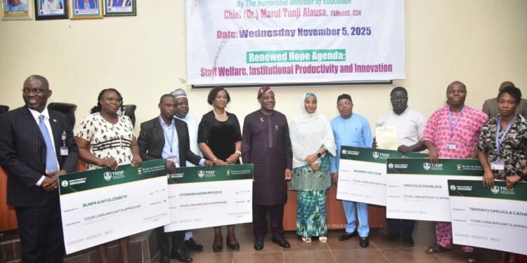 FG FLAGS OFF TERTIARY INSTITUTIONS STAFF SUPPORT FUND IN FUTA