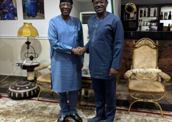 NELFUND Leadership Meets Senator Gbenga Daniel to Boost Sensitisation Efforts in Ogun State