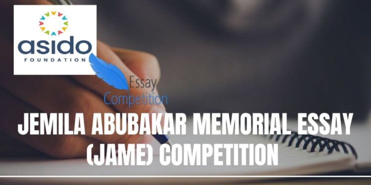 Apply: 2026 Jemila Abubakar Essay Competition – Nigeria