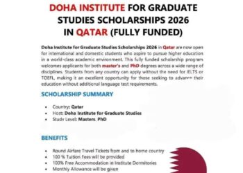 Doha Institute for Graduate Studies Scholarships 2025