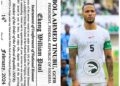 TROOST-EKONG REACTS TO MFR HONOUR, RALLIES SUPER EAGLES AHEAD OF AFCON