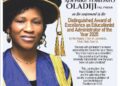 NUJ ONDO State Council Honours FUTA VC with Distinguished Educationist and Administrator of the Year Award