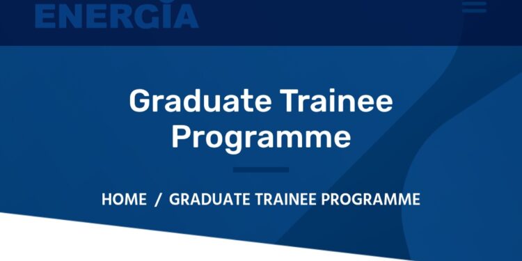 Apply: Energia Graduate Trainee Programme for Nigerians 2026 | How to Apply
