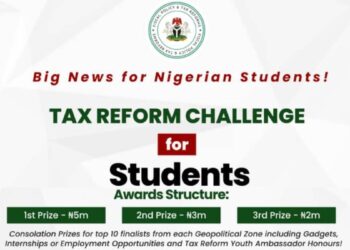 Apply: Federal Government Tax Reform Challenge 2025 for Nigerians | ₦10 Million Cash Prizes