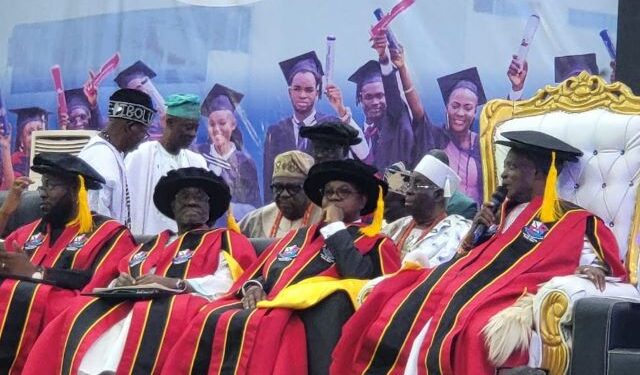 Olubadan Bags Honorary PhD, Hails Lead City University at 20th Anniversary Convocation