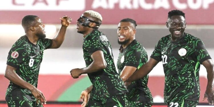 Super Eagles Close In on AFCON Goal-Scoring Record, Train Behind Closed Doors Ahead of Semi-Final Clash