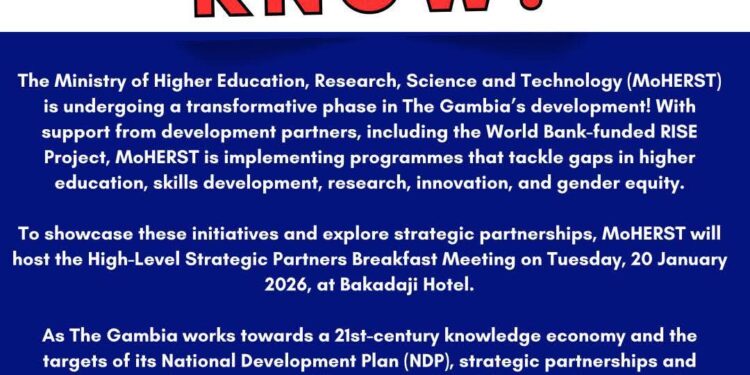 Did you know? Gambia Ministry of Education undergoing transformative phase