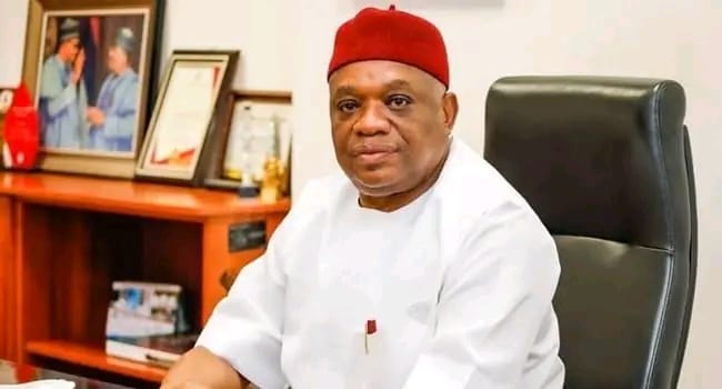 Kalu Distributes Free School Uniforms to Pupils Across Abia North