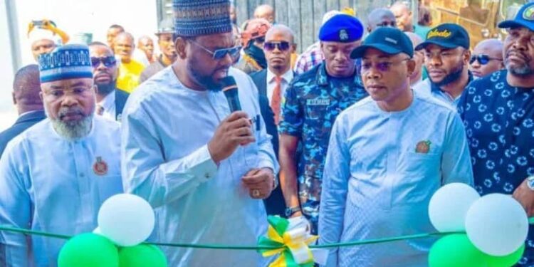 Kogi State Gov Inaugurates School Hostel, Civic Centres