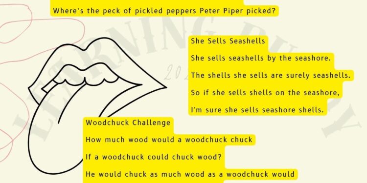 TOP 10 TONGUE TWISTERS YOU SHOULD TRY