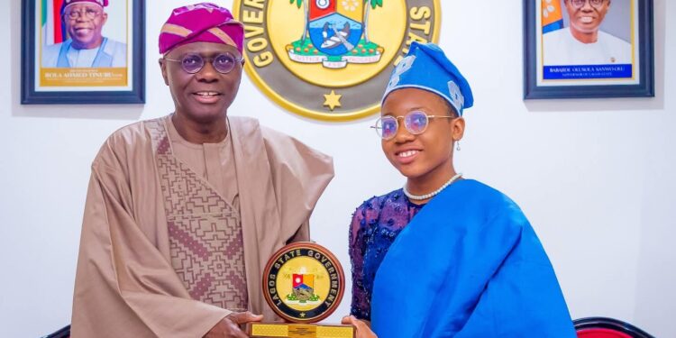 14-Year-Old Emerges Lagos One-Day Governor After Winning Spelling Bee