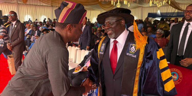 NELFUND MD Honoured at University of Delta’s Maiden Convocation