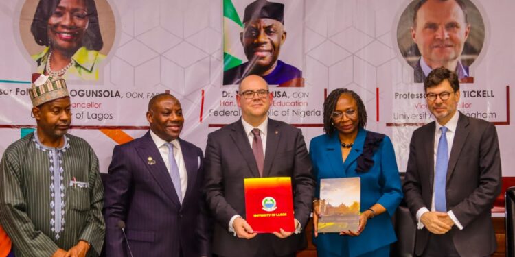 Students to Earn UK Degrees as UNILAG Partners with Birmingham Varsity