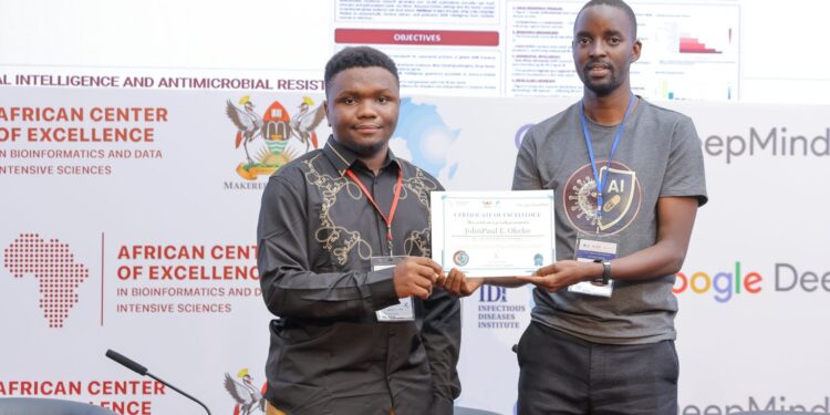 UNILAG Student Shines at AI, Antimicrobial Resistance Symposium in Uganda