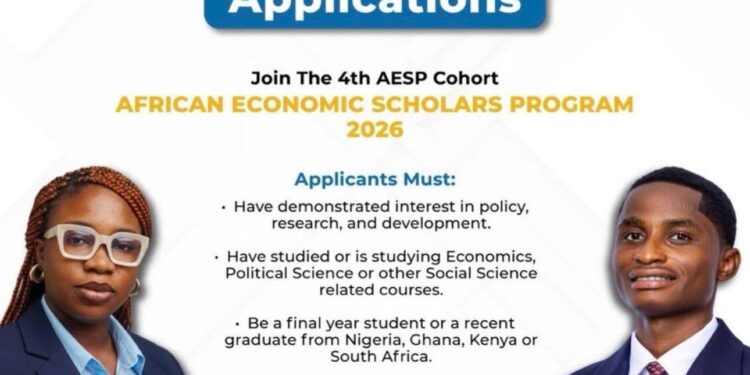 Opportunity: Final year and recent graduates,African Economic Scholars Program 2026