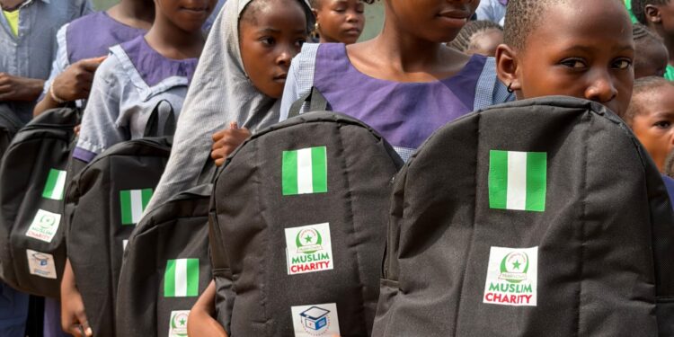 Phenomenon Edu Impact, Muslim Charity UK Distribute School Bags to 200 in FCT, Target 1,000 Learners