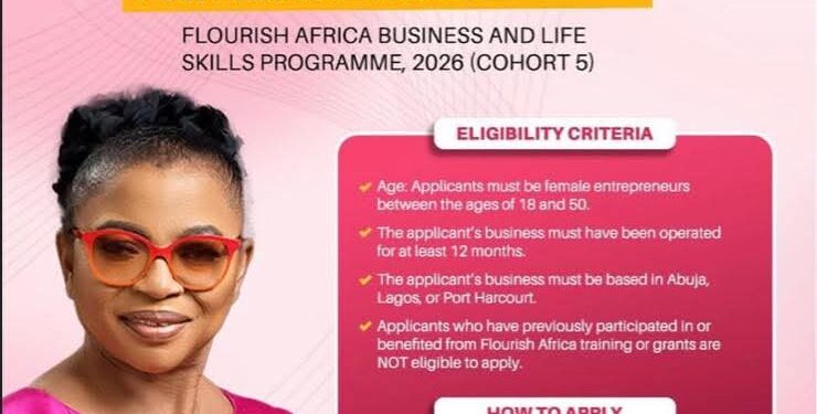 Opportunity: Folorunso Alakija Offers ₦1.3bn Grant to Female Entrepreneurs as Flourish Africa Opens Applications for Cohort 5