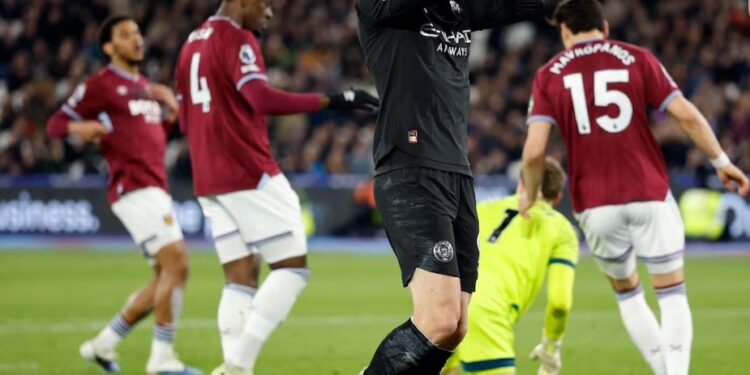 West Ham Hold Man City as Title Race Slips Further Away