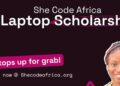 She Code Africa Laptop Scholarship 2026 | How to Apply