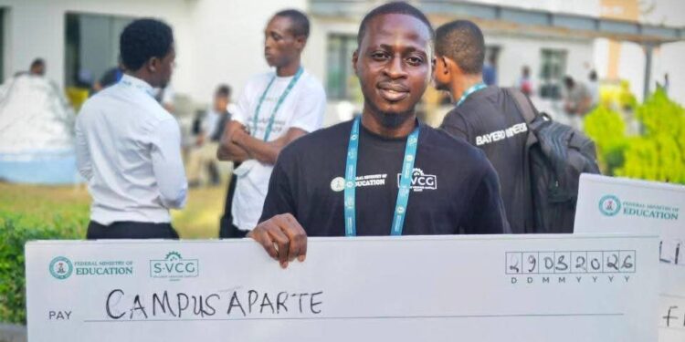 FUTA Alumnus, Emmanuel Amoo, Associate Win ₦50 Million Federal Government Student Venture Capital Grant