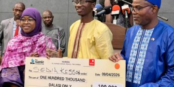 Sedia Kebbeh Wins The Gambia Teacher Prize 2026