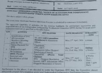 Campus updates: 𝗜𝗺𝗽𝗼𝗿𝘁𝗮𝗻𝘁 𝗜𝗻𝗳𝗼𝗿𝗺𝗮𝘁𝗶𝗼𝗻 𝗳𝗼𝗿 𝗟𝗔𝗦𝗨 𝗔𝘀𝗽𝗶𝗿𝗮𝗻𝘁𝘀
