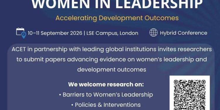 Call for Papers: Women in Leadership