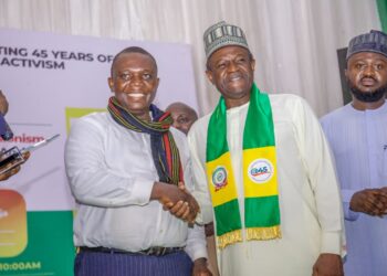 NELFUND MD, Akintunde Sawyerr, Honoured by NANS at 45th Anniversary
