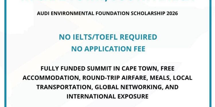 Apply: Fully Funded Youth Summit in Cape Town, South Africa – No Application Fee