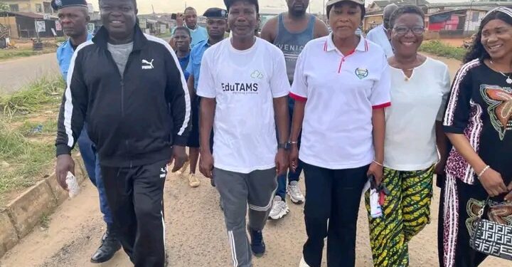 Ogun Health Polytechnic Marks World Physical Activity Day with Fitness Walk