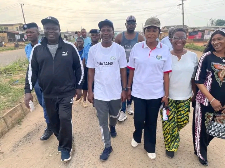 Ogun Health Polytechnic Marks World Physical Activity Day with Fitness Walk