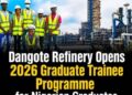 Apply Now: Dangote Refinery Opens 2026 Graduate Trainee Programme