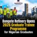 Apply Now: Dangote Refinery Opens 2026 Graduate Trainee Programme