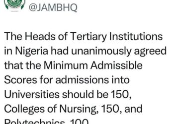 150 Cut-Off Mark and the Future of Higher Education in Nigeria
