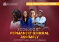 Apply to the ECOSOCC 5th Permanent General Assembly