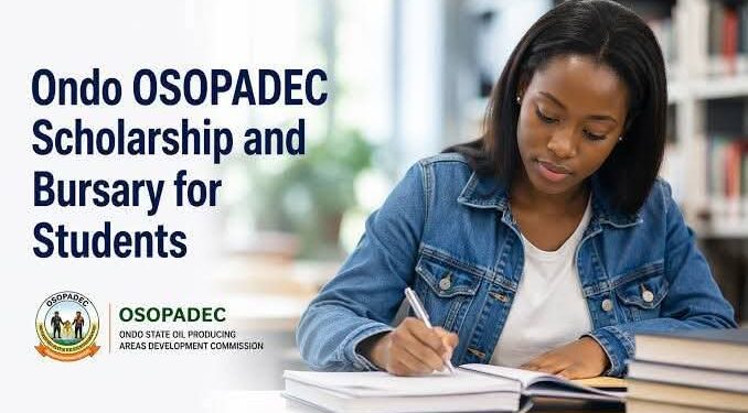 Call For Applications: Ondo State OSOPADEC Scholarship Scheme 2026 – Ondo State (₦50,000 – ₦150,000)