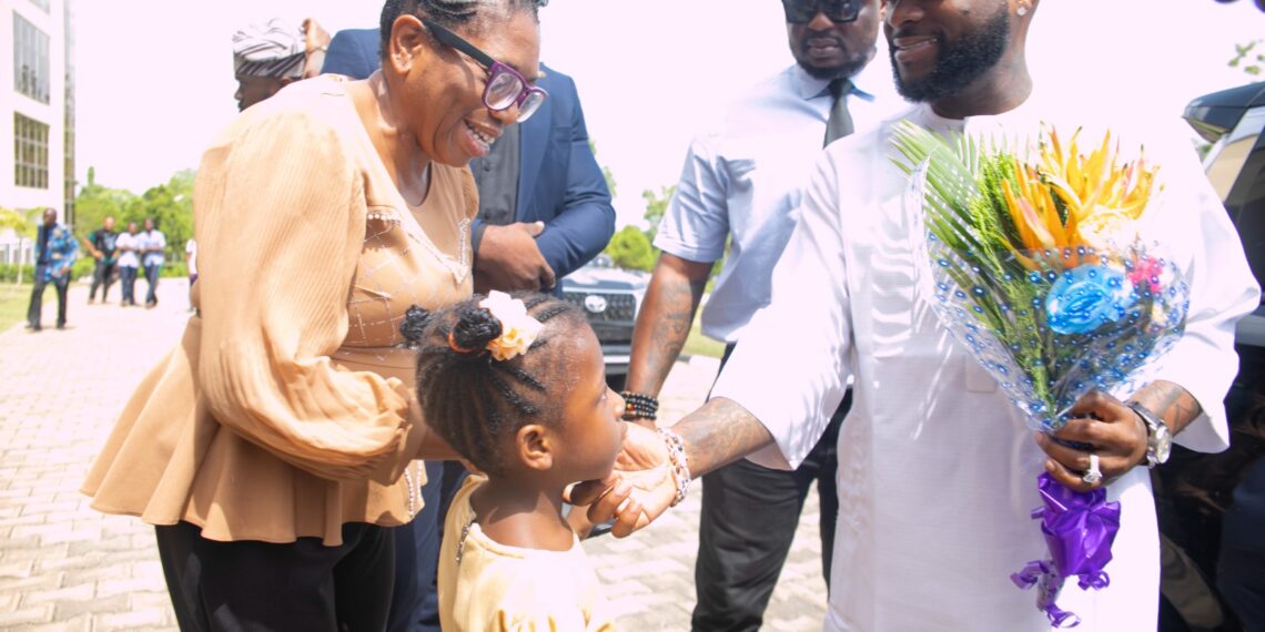 Davido Returns to Babcock, Promises World-Class Music Department Upgrade
