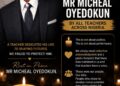 Let There Be Teachers Mourns Michael Oyedokun, Demands Protection for Educators