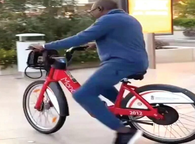 How Otedola’s Cycling Habit Is Catching Lagos’ Attention