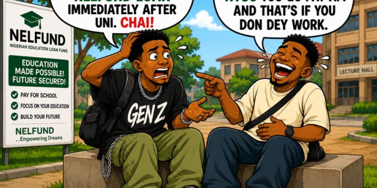 EduTimes Africa Cartoon: Student Fears “Kiri Kiri” After NELFUND Loan