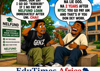 EduTimes Africa Cartoon: Student Fears “KiriKiri” After NELFUND Loan