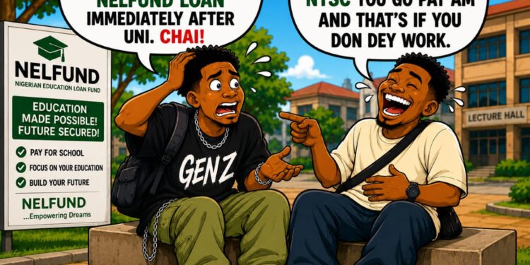 EduTimes Africa Cartoon: Student Fears “KiriKiri” After NELFUND Loan