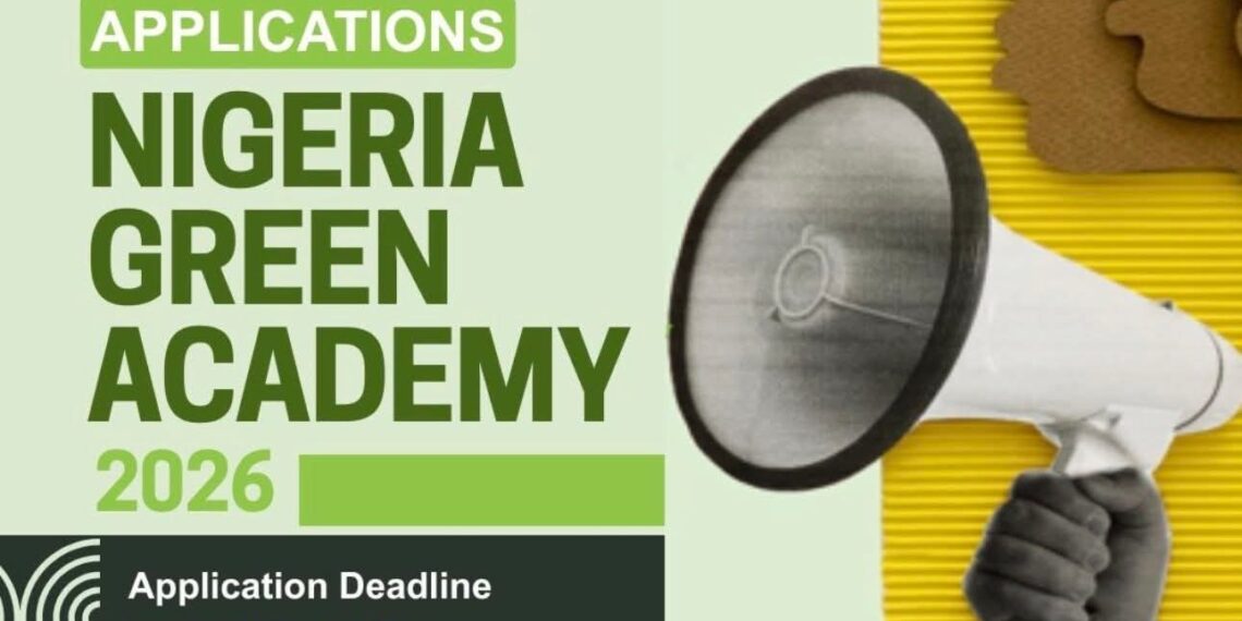 Apply: CALL FOR APPLICATIONS: NIGERIA GREEN ACADEMY 2026