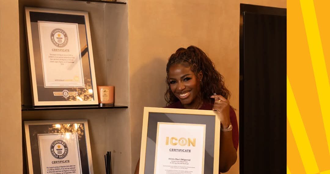 Hilda Baci has been named a Guinness World Records ICON