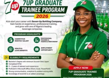 Apply: 2026 SevenUp Bottling Company Graduate Trainee Program