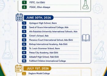 Ekiti Secondary Schools STEM Quiz Competition 2026 Kicks Off