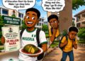 EduTimes Africa Toon Story: Big Grant, Bigger Akpu Hunger