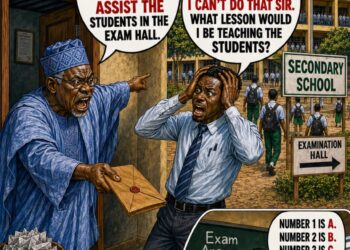 One of the Many Ugly Faces of Examination Malpractice.