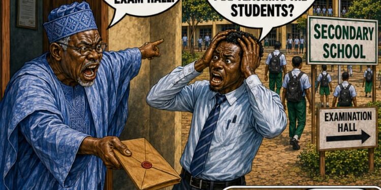 One of the Many Ugly Faces of Examination Malpractice.